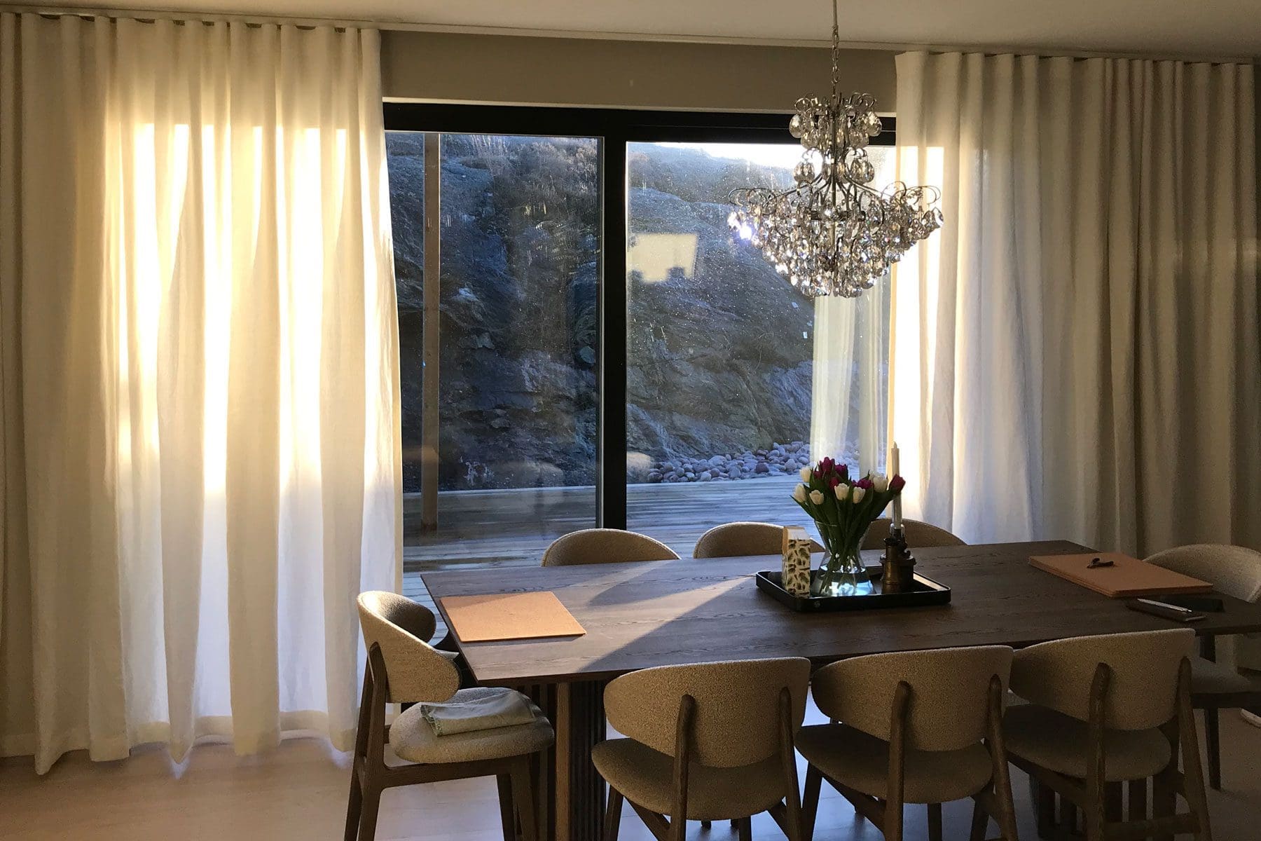gardiner hos kund